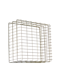 cage, mesh, guard, protection, clock, speaker, bell, indoor