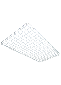 LED panel, 2x4, 24", 48" guard, light, protection, wire, cage, fluorescent