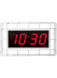 Digital Clock Guard, wire guard, LED display guard, custom, gym, wire, cage, LED